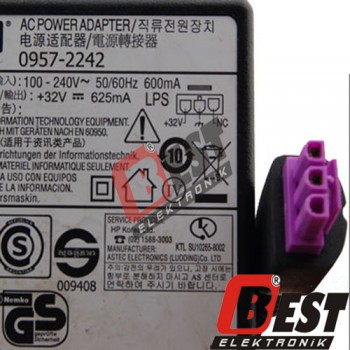 HP 0957-2242 Printer Yazıcı Adaptörü +32V - 625mA