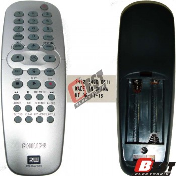 PHİLİPS 2422 5490 0611 RW DVD-Rewritable kumanda