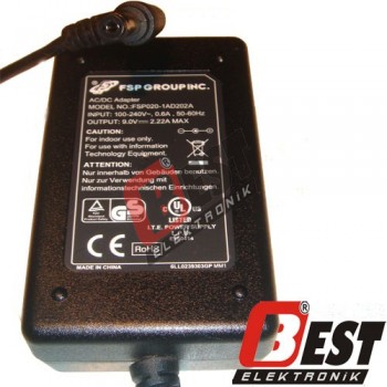 FSP020-1AD202A  /  9 Volt  2.22mA Adaptör