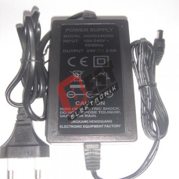HG6S240200 / 24 Volt 2.0 Amper Adaptör
