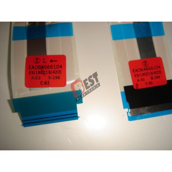 EAD64666104 , A:62 , B:296 , C: 62 , HC430DGG-SLWL FLEX KABLO