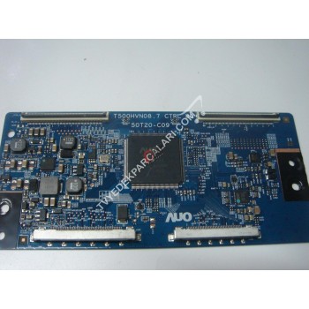 T500HVN08.7 , 50T20-C09 , UZ-5550T20C17 , 50PFK6510 T CON DİSPLAY BOARD